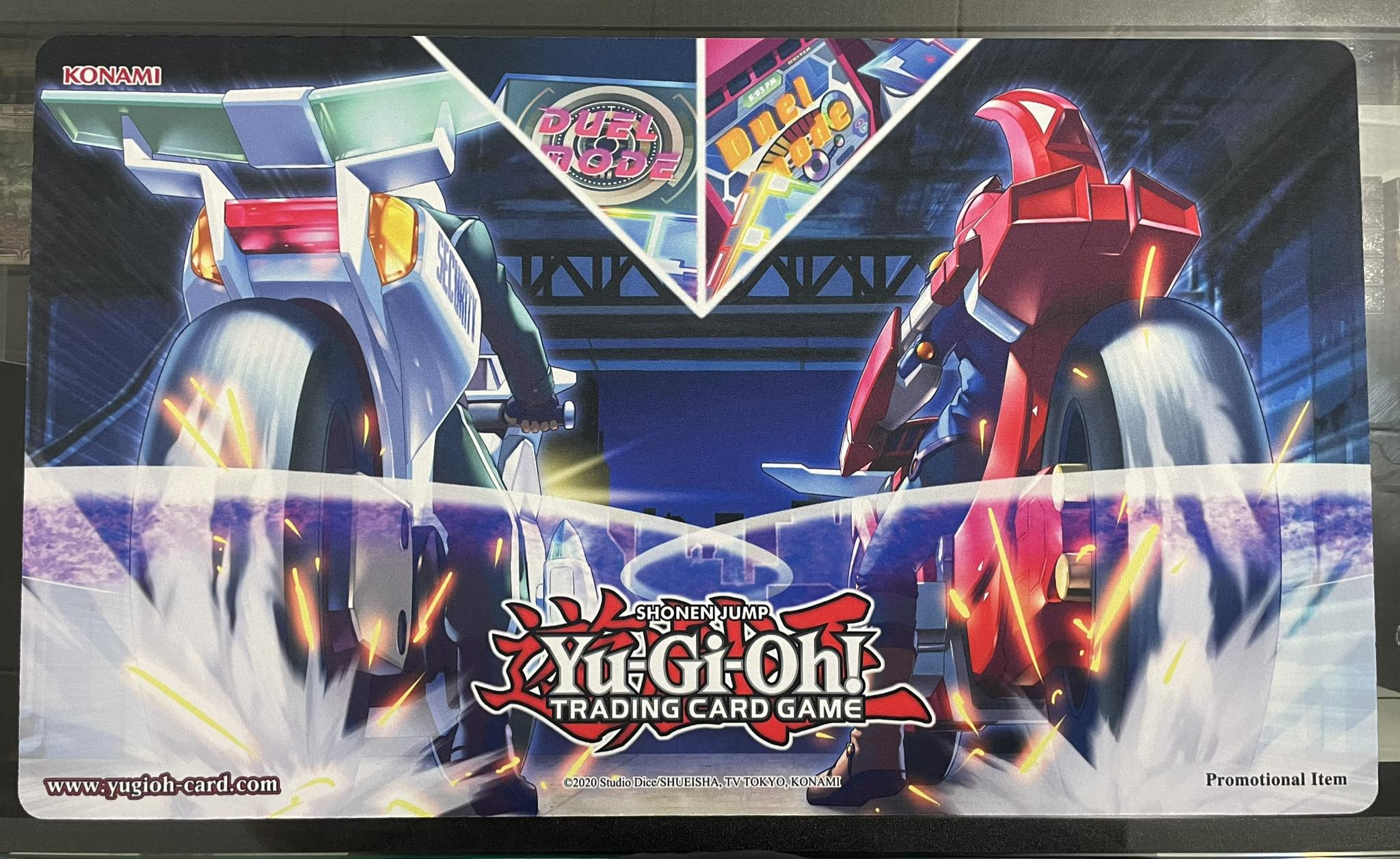 遊戯王 公式 YCS WIN A MAT ライディング・デュエル！アクセラ