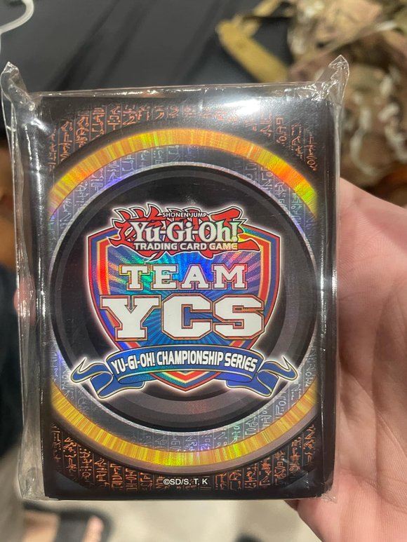 遊戯王 公式 TEAM YCS スリーブ 未開封 北米版 予約