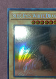 遊戯王 英語版 青眼の白龍 ブルーアイズ・ホワイト・ドラゴン ゴーストレア ホロ 北米版