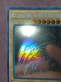 遊戯王 英語版 青眼の白龍 ブルーアイズ・ホワイト・ドラゴン ゴーストレア ホロ 北米版