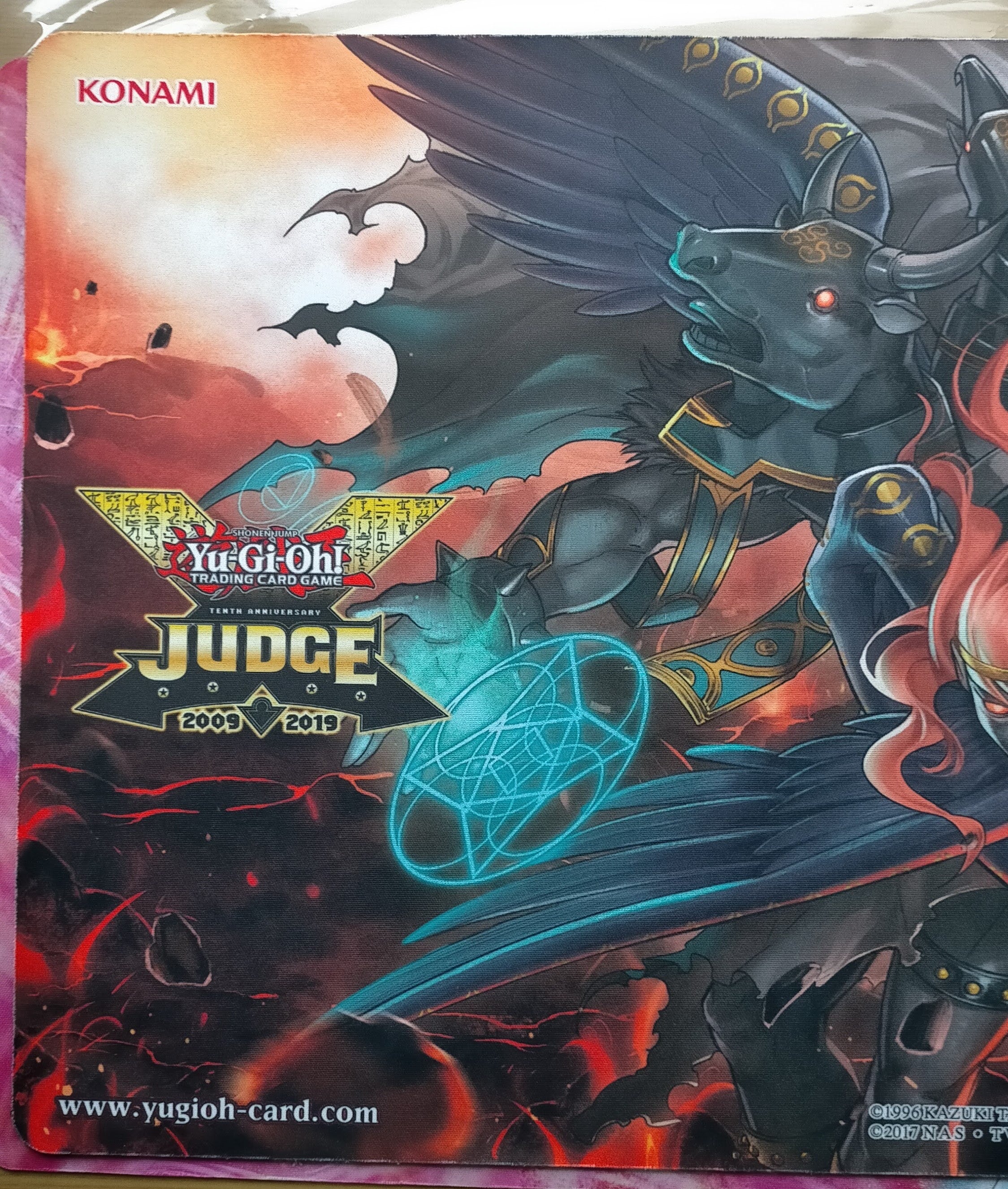 遊戯王 公式 JUDGE 2019 彼岸の黒天使 ケルビーニ プレイマット